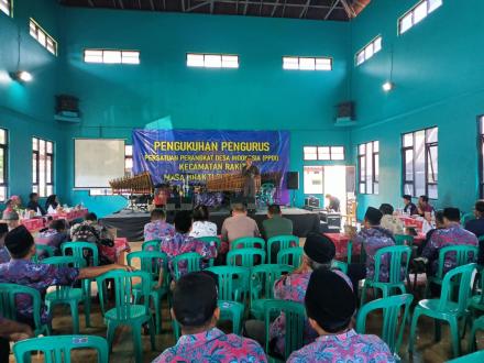 PENGUKUHAN PENGURUS PPDI KECAMATAN RAKIT MASA BHAKTI 2024-2029